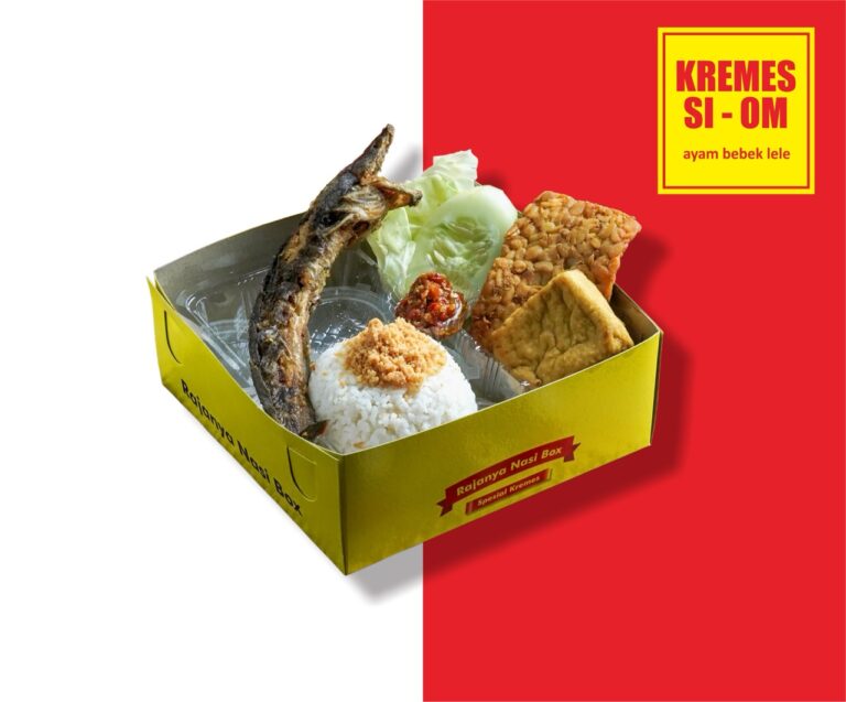 Paket nasi lele goreng