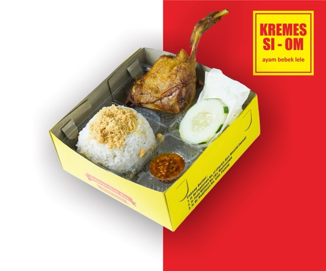 Paket nasi paha bebek